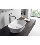 Photo: TIVOLI umywalka ceramiczna nablatowa 55x38cm, biały