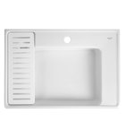 Photo: ARYA ceramic counter top washbasin, 45x65cm, white