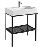 Photo: ARYA pedestal under the washbasin 680x850x450mm, black