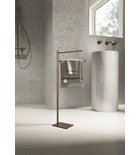 Photo: TRILLY Freestanding Towel Holder, cooper matt