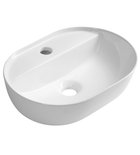Photo: LUNOR countertop ceramic washbasin, 42x30,5cm, white