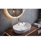 Photo: LUNOR countertop ceramic washbasin, 42x30,5cm, white
