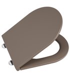 Photo: INFINITY WC sedátko, SLIM, Soft Close, Easy Take, taupe