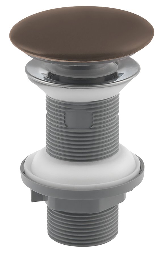 Isvea Umyvadlová výpust 5/4“, click-clack, keramická zátka, 20-70mm, taupe 38TP0164I