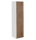 Photo: ZANYA Tall Storage Unit 35x140x30cm, white matt/oak emporio