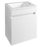 Photo: TORIN cabinet with washbasin 37x18cm, white