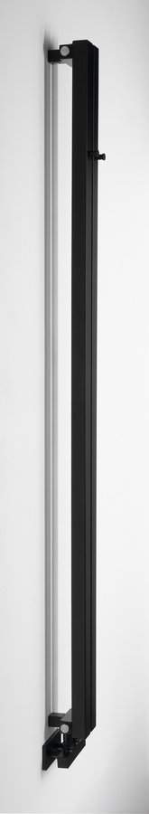 Sapho LETIZIA otopné těleso 90x1800mm, černá mat IR245B