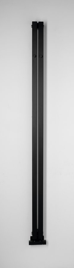Sapho LETIZIA otopné těleso 90x1800mm, černá mat IR245B