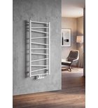 Photo: ANNALISA bathroom radiator 500x1095mm, cental connection, white