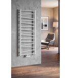 Photo: ANNALISA bathroom radiator 500x1375mm, cental connection, white