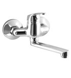 Photo: AQUALINE 35 nástěnná baterie, rozteč 100mm, ramínko ploché 120mm, chrom