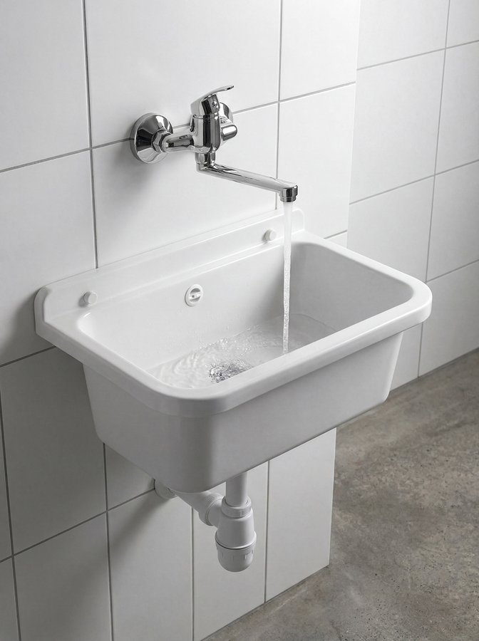 Aqualine AQUALINE 35 nástěnná baterie, rozteč 100mm, ramínko ploché 160mm, chrom 52016