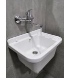 Photo: AQUALINE 35 nástěnná baterie, ramínko ploché 160mm, chrom