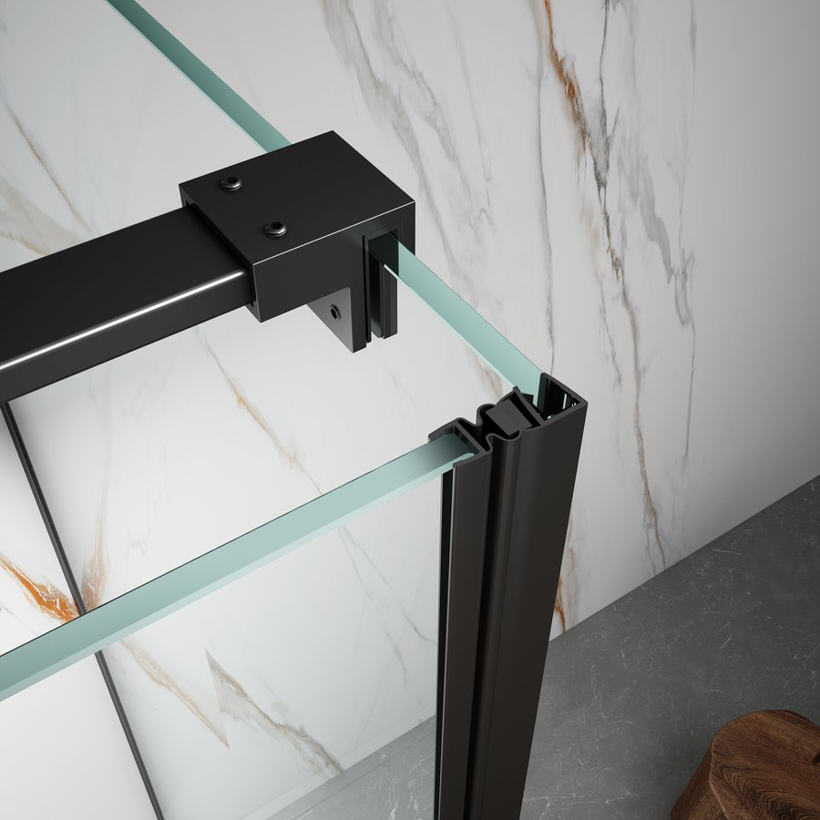 Gelco SPIRIT BLACK obdélníkový sprchový kout 1600x800mm L/P varianta GI1016BGI3580B