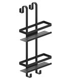 MYLINE Wand-Ablage, Eckig, 288x605x168mm, Schwarz matt Photo: MYLINE Wand-Ablage, Eckig, 288x605x168mm, Schwarz matt