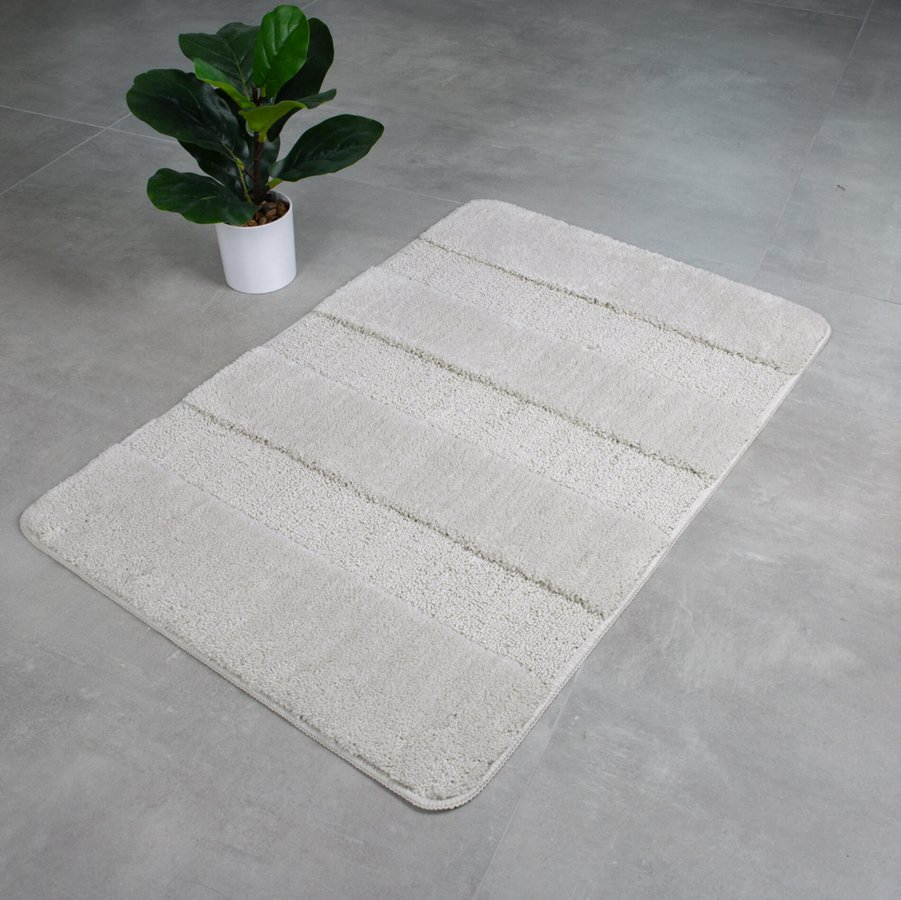 Ridder SERENITY předložka 60x90cm s protiskluzem, polyester, béžová 7110309