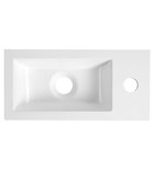 Photo: OTIS furniture washbasin, cast marble, 37x18cm, white