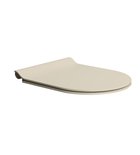Photo: Toilet seat, SLIM, Soft Close, Quick Release, creta matt/chrom