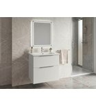 Photo: Bathroom set CIRASA 61, white gloss