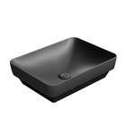 Photo: PURA keramické umyvadlo 50x38cm, černá mat