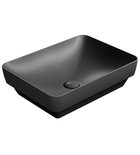 Photo: PURA keramické umyvadlo 50x38cm, černá mat