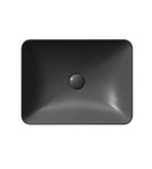 Photo: PURA keramické umyvadlo 50x38cm, černá mat