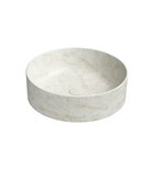 Photo: ALTACERAMICA ceramic counter top washbasin, dia. 45cm marble/beige matt