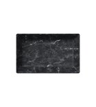 Photo: ALTACERAMICA ceramic counter top washbasin, 60x37cm, marble/black matt