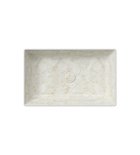 Photo: ALTACERAMICA ceramic counter top washbasin, 60x37cm, marble/beige matt