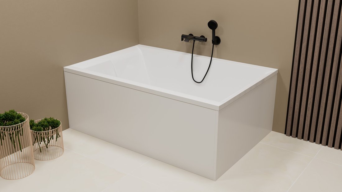Polysan UNIVERSAL rohový panel 180x120x64cm, L/R 35356