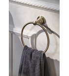 Photo: DIAMOND towel holder circle, bronze