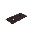 Photo: ALTACERAMICA ceramic countertop 100x2x49cm, 2 drain holes, marble/red matt