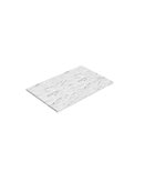Photo: ALTACERAMICA ceramic countertop 80x2x49cm, 1 drain hole, marble/white matt