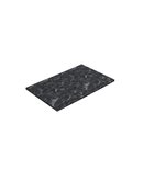 Photo: ALTACERAMICA ceramic countertop 80x2x49cm, 1 drain hole, marble/black matt