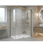 Photo: LUXOR GOLD MATT obdélníkový sprchový kout 1200x800mm L/P varianta
