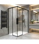 Photo: LUXOR BLACK obdélníkový sprchový kout 1000x900mm L/P varianta, rohový vstup