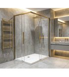 Photo: LUXOR GOLD MATT kabina prysznicowa prostokątna 1000x800mm wariant L/P, wejście z&nbsp;rogu