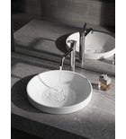 Photo: VERTO Einbauwaschbecken, Gussmarmor, Durch. 40,5cm, Weiß matt