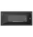 Photo: NOEMI Rectangular Bath 160x70x39cm, grey