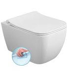 Photo: VEA wall hung toilet, Rimless, 34,5x52cm, white