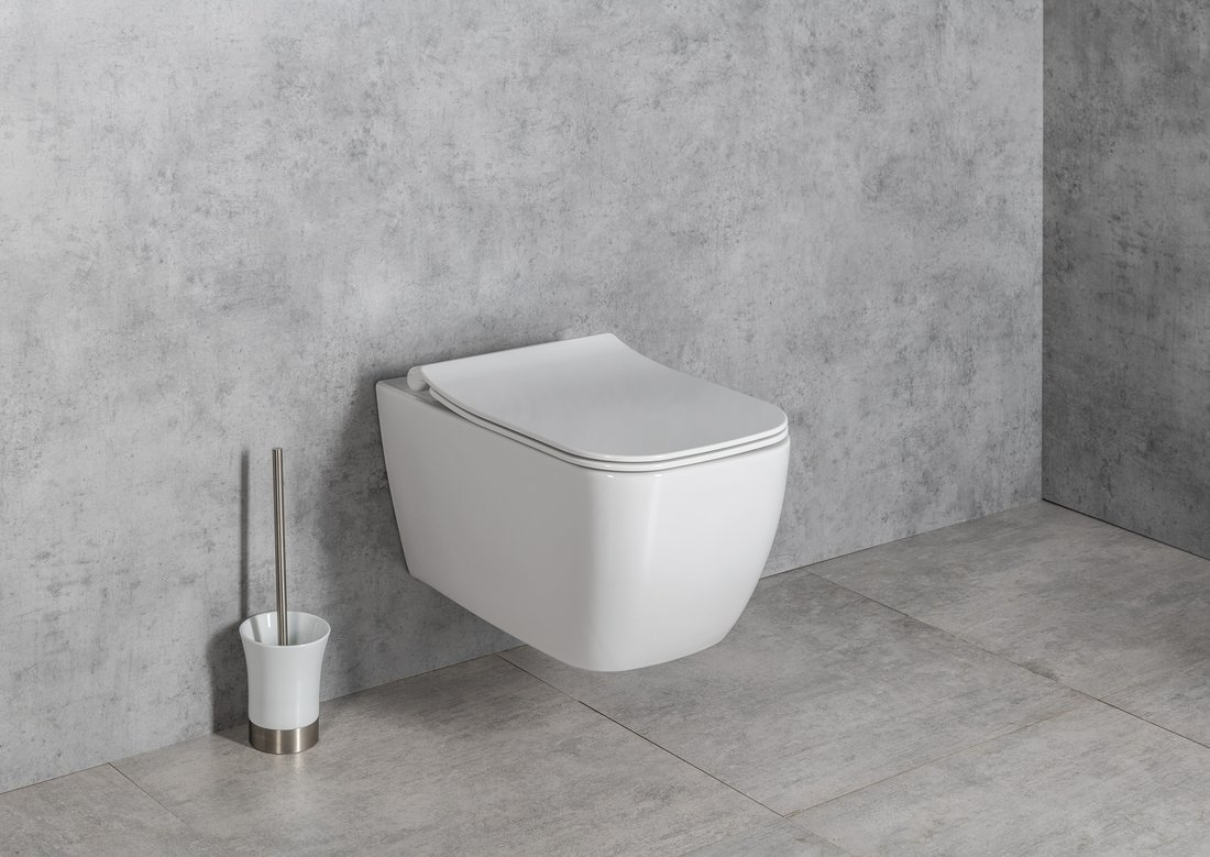 Isvea VEA WC sedátko, SLIM, Soft Close, Easy Take, bílá 40Z10200I