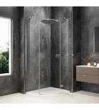 Photo: GLOBE CHROME Quadrant Shower Enclosure 1000x800mm, clear glass, right