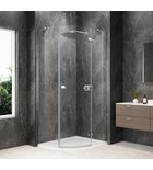 Photo: GLOBE CHROME Quadrant Shower Enclosure 1000x900mm, clear glass, right