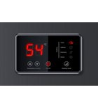 Photo: ID SHADOW elektrischer Boiler, mit Wassertank, 50 l, WIFI, horizontal, schwarz