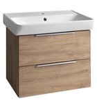 NEON cabinet with washbasin 60x41,5 cm, oak emporio Photo: NEON cabinet with washbasin 60x41,5 cm, oak emporio