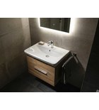 Photo: NEON Unterschrank mit Keramik Waschbecken 60x41,5 cm, Eiche emporio