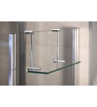 Photo: Shower Enclosure Glass Shelf 400x180x125mm, chrome