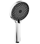 Photo: Słuchawka prysznicowa z masażem, 4 funkcje, średnica 123mm, chrom