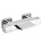 Photo: DIMY Waterfall Wall Mounted Thermostatic Bath Mixer Tap, chrome,