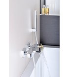 Photo: DIMY Waterfall Wall Mounted Thermostatic Bath Mixer Tap, chrome,